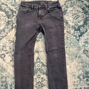 Outerknown Men's Charcoal Slim Fit Jeans